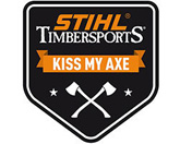 STIHL TIMBERSPORTS® Aufkleber KISS MY AXE STIHL TIMBERSPORTS® Aufkleber KISS MY AXE