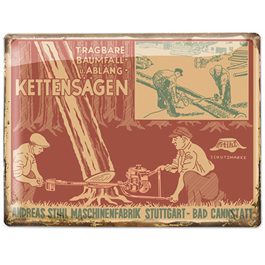 Metalen plaat „HERITAGE“ Metalen plaat „HERITAGE“