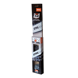 Pack 2 chaînes + 1 guide STIHL Pack 2 chaînes + 1 guide STIHL