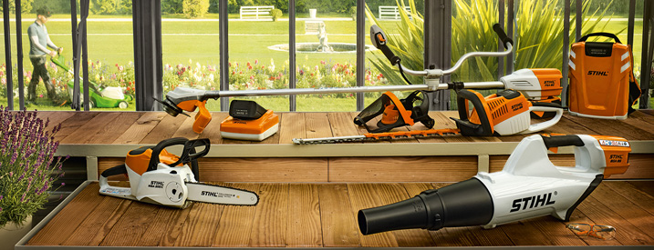 STIHL batteridrevne produkter