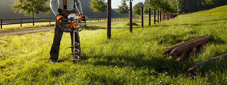 STIHL Earth Augers and Petrol Drill