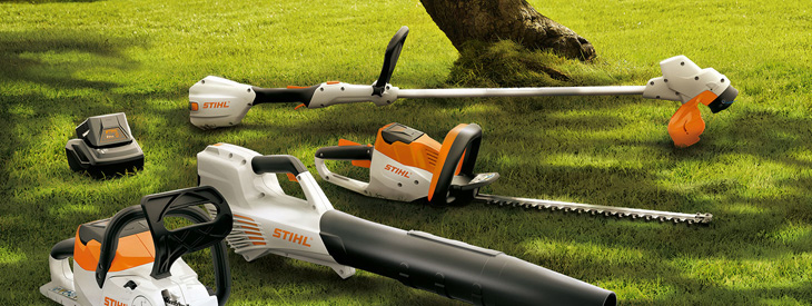 Línea de batería STIHL y VIKING
