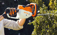 AkkuSystem COMPACT Heckenscheren und -schneider