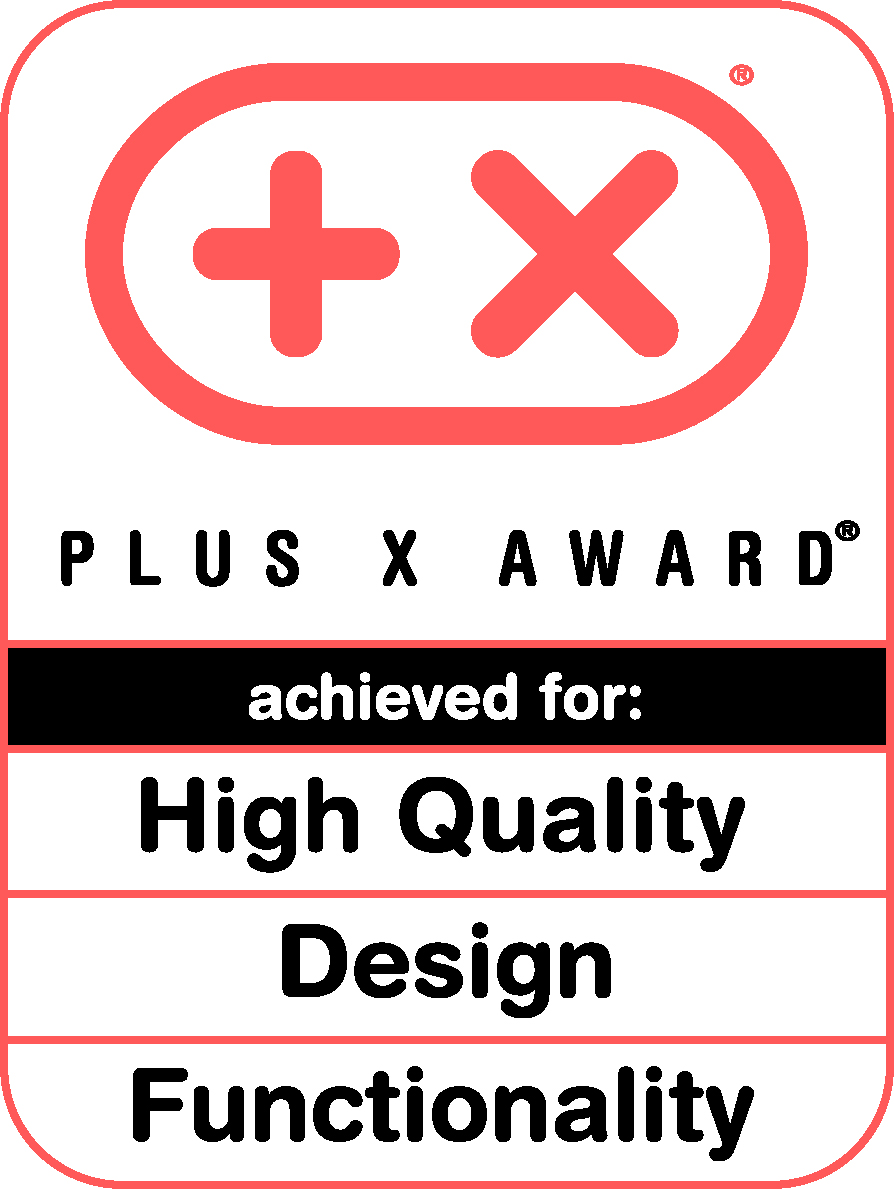 Plus X Award delar ut priser till produkter inom teknologi, sport och lifestyle. VIKING har fått utmärkelsen för hög kvalitet, design och enastående funktionalitet. Plus X Award delar ut priser till produkter inom teknologi, sport och lifestyle. VIKING har fått utmärkelsen för hög kvalitet, design och enastående funktionalitet.