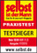 Selbst ist der Mann Praxistest Testsieger 11/2012 Selbst ist der Mann Praxistest Testsieger 11/2012