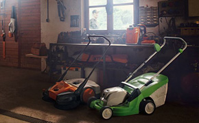 Winteronderhoud grasmaaier