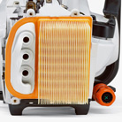 LONG-LIFE AIR FILTER SYSTEM FOR CUT-OFF MACHINES