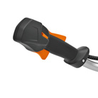 Ergonomic control handle with speed adjuster