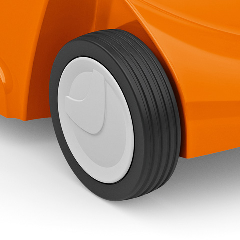 Grooved wheels