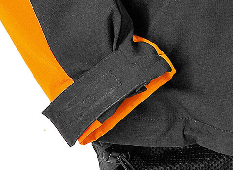 HIFLEX Jacket - Anthracite/orange/black