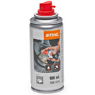 Silicone spray for STIHL sweepers
