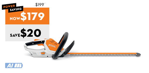 hsa 45 cordless hedge trimmer