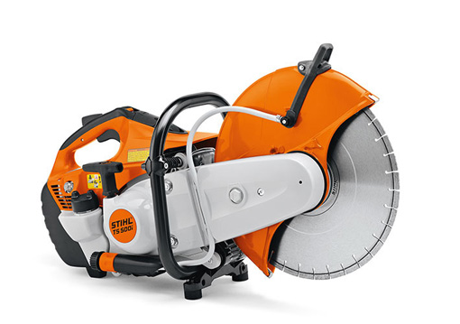 TS 500i - Innovative 3.9kW cut-off saw with electronically controlled