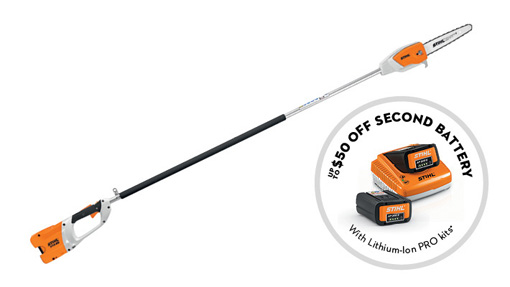 HTA 65 Skin Only - The low weight, battery pole pruner