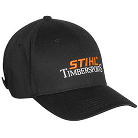 Stihl Timbersports Orange & Black Hat Cap Adjustable 