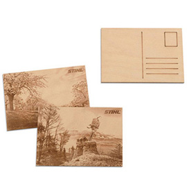 Набор деревянных открыток