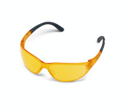 Contrast safety glasses - yellow