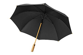 Deštník s bambusovou rukojetí