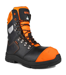 STC Leather Chain Saw Boot
