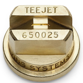 Fan jet brass nozzle 65-0025