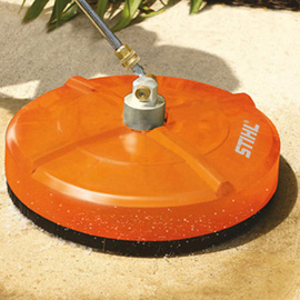 Rotating surface cleaner