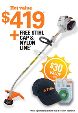 FS 50 C-E - STIHL FS 50 C-E Grass Trimmer with Easy2Start and long shaft