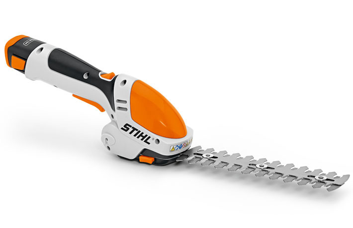 small battery operated hedge trimmer