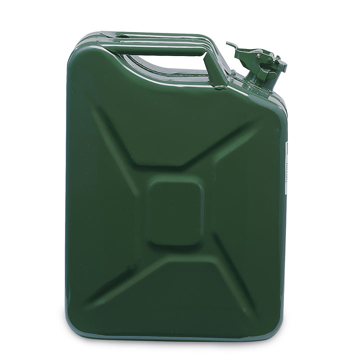 Metal petrol canister