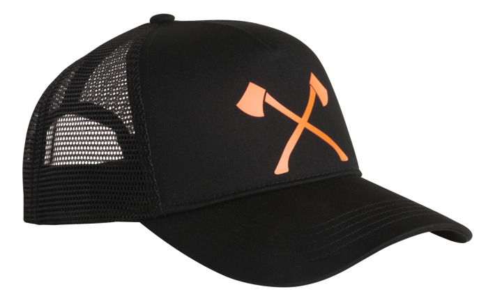 Trucker Cap TIMBERSPORTS® Axe - Black / Orange