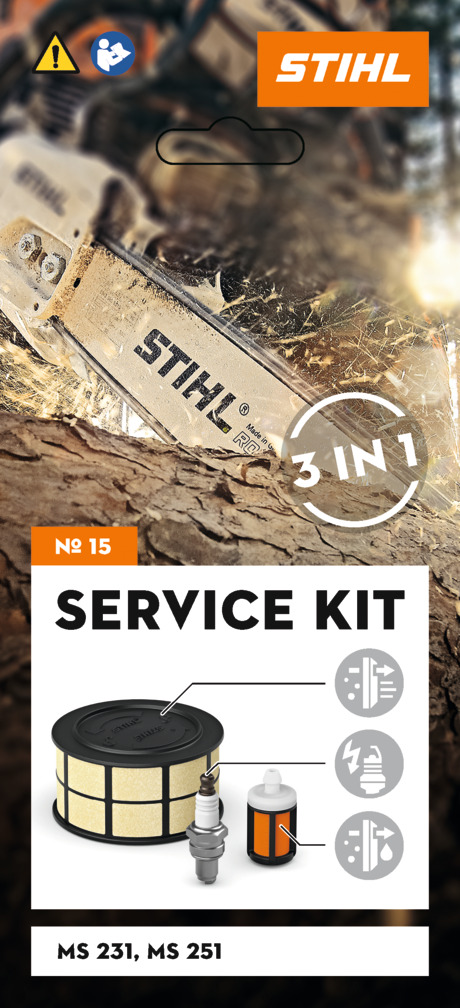 Service Kit 15 για αλυσοπρίονα βενζίνης MS 231 και MS 251