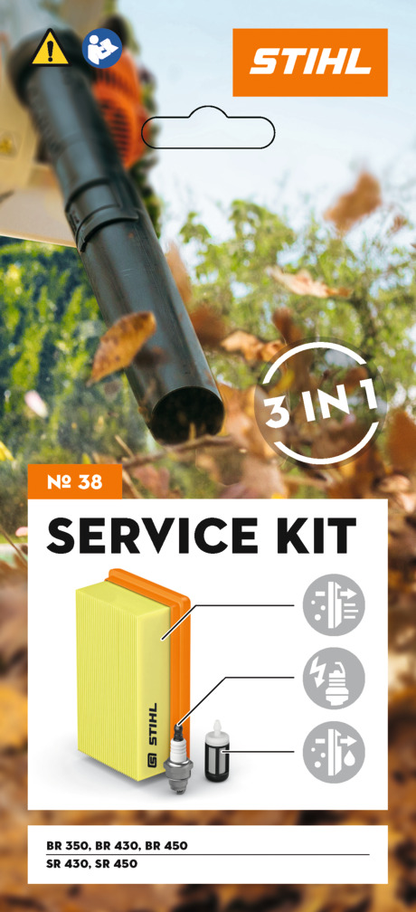 Service Kit 38 για τους φυσητήρες πλάτης BR 450 και ψεκαστήρες SR 450
