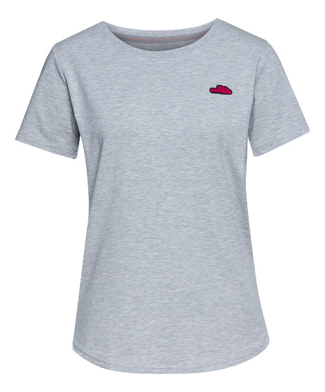 T-shirt »ICON« grey, women
