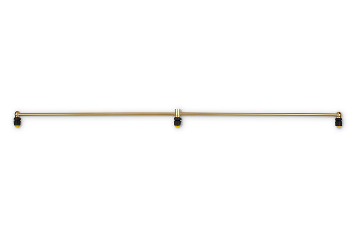 Wide brass spray bars