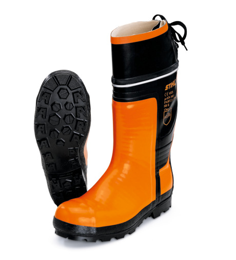 SPECIAL rubber chainsaw boots