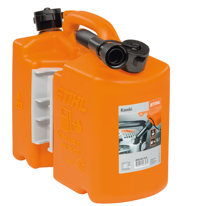 Combination canister - orange
