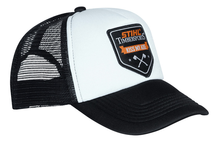 TIMBERSPORTS® trucker keps „Kiss my Axe“