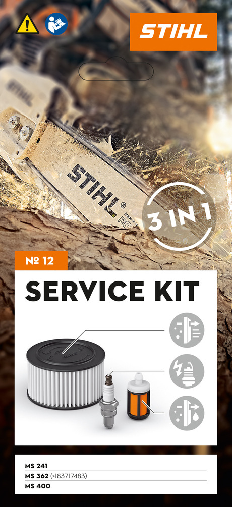 Service Kit 12 για τα αλυσοπρίονα MS 362 και MS 400 C-M
