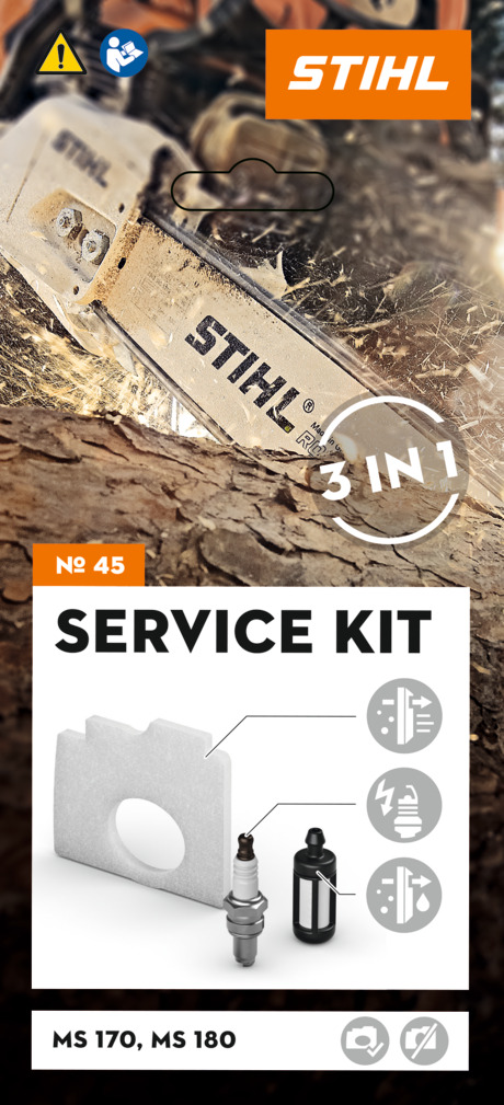 Service Kit 45, για τα αλυσοπρίονα MS 170 (2-MIX), MS 180