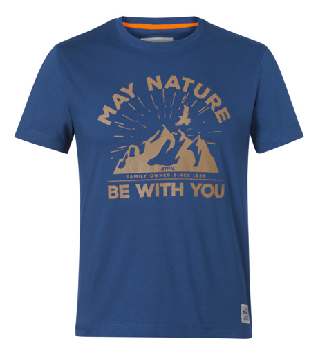 Тениска „MAY NATURE“, синя