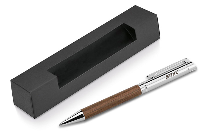Дървена химикалка, с кутия
