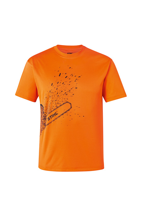 T-shirt DYNAMIC Mag Cool, orange high-viz