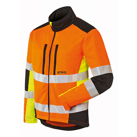Protect MS cut protection and high-visibility jacket