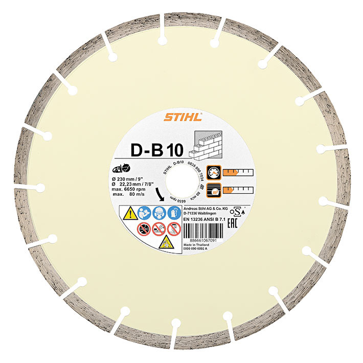 Диамантен диск, за бетон (B), TSA 230