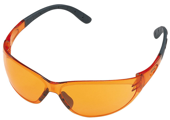 CONTRAST Glasses - Orange - DYNAMIC CONTRAST safety glasses: Lightweight  and reliable safety glasses