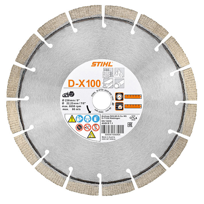 Diamond cutting wheel, universal, DX 100