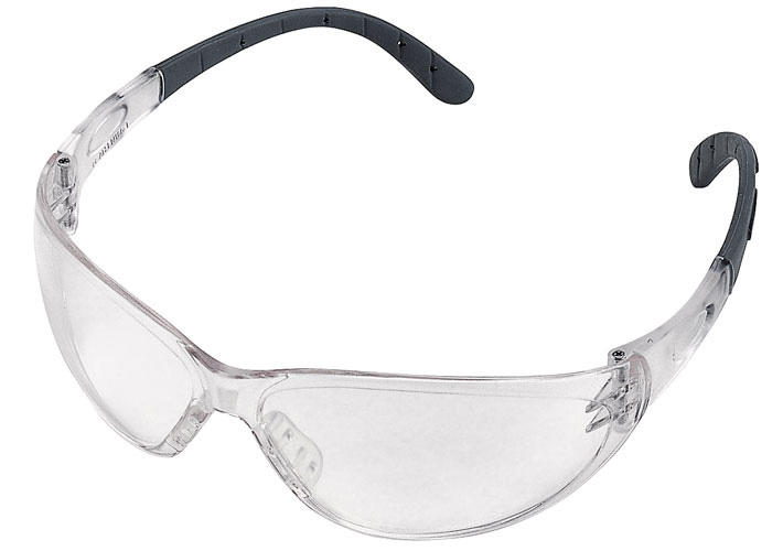 Stihl Black Widow Safety Glasses with Clear lens #0307 