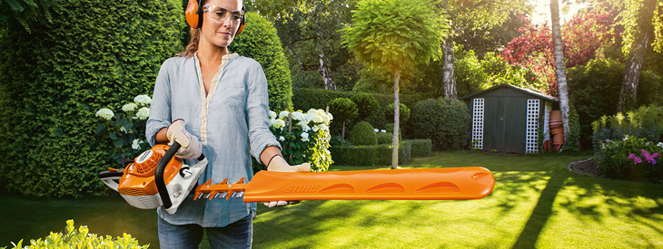 STIHL Hedge Trimmers and Long-Reach Hedge Trimmers