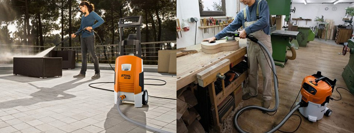 STIHL Cleaning Systems - Pressure washers and vacuums