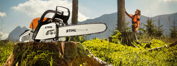 Chainsaws and Telescopic Pole Pruners