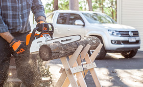 Gas Chain Saws for Property Maintenance